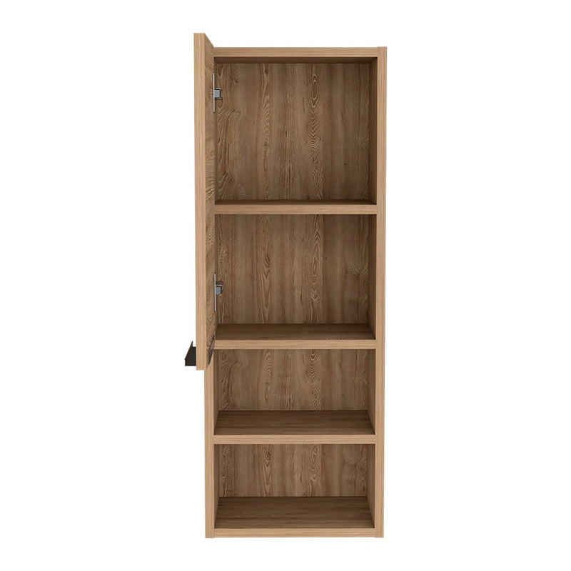 Medicine Cabinet Hazelton, Two Interior Shelves, Pine Finish