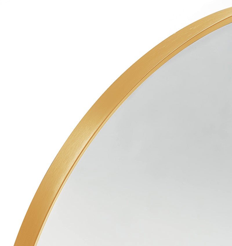 Gold 20*30IN Metal Arch mirror