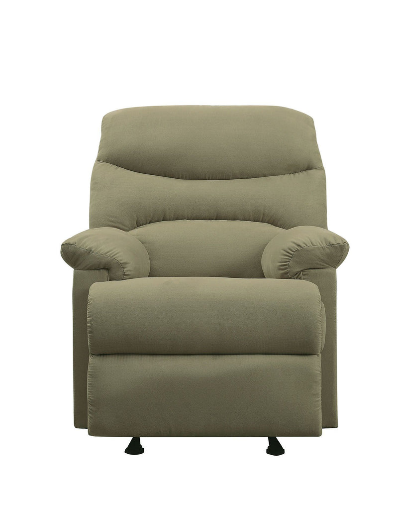 Arcadia Recliner (Motion) in Sage Microfiber