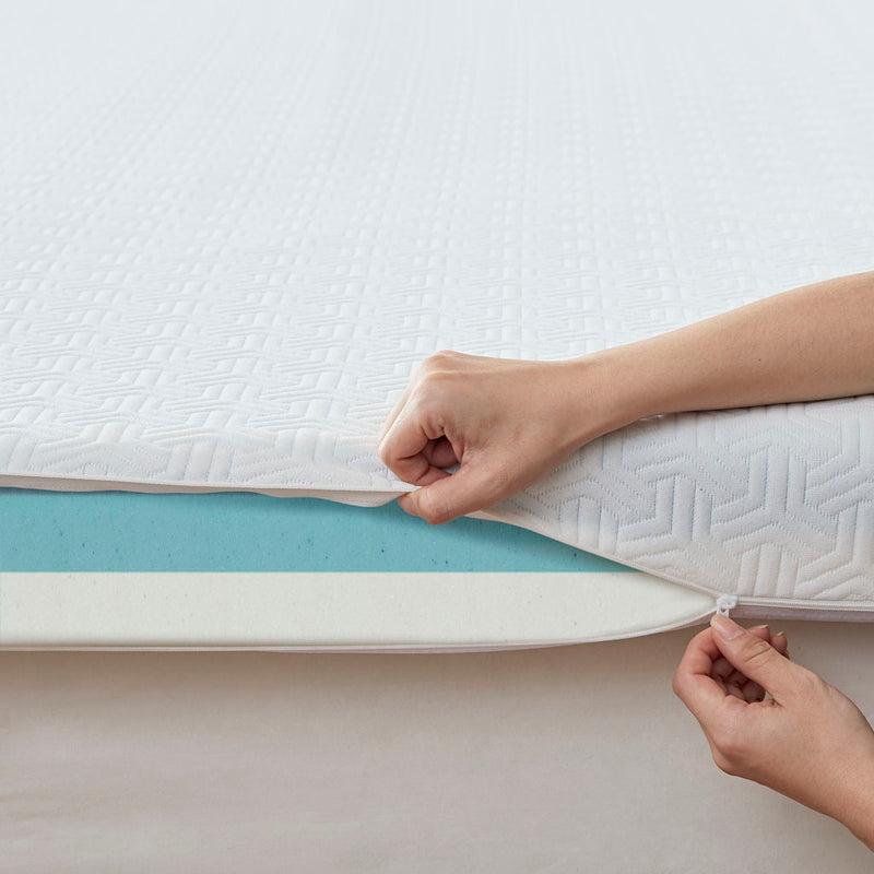 Tiramisubest 4" Memory Foam Mattress Topper