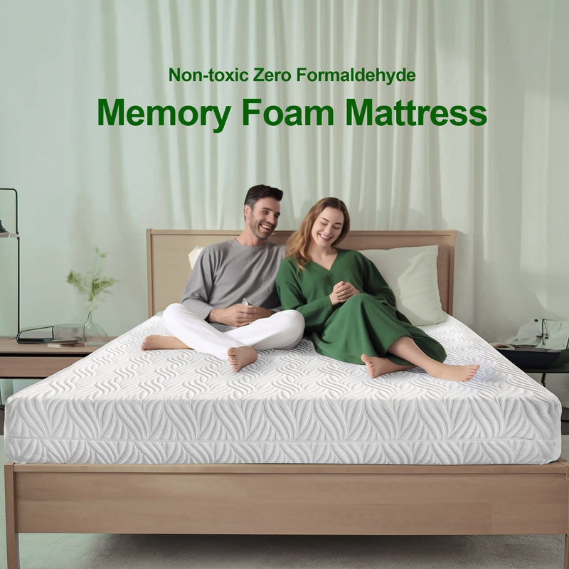 10 Inch Memory Foam Mattress,King Foam Mattress with CertiPUR-US Certified