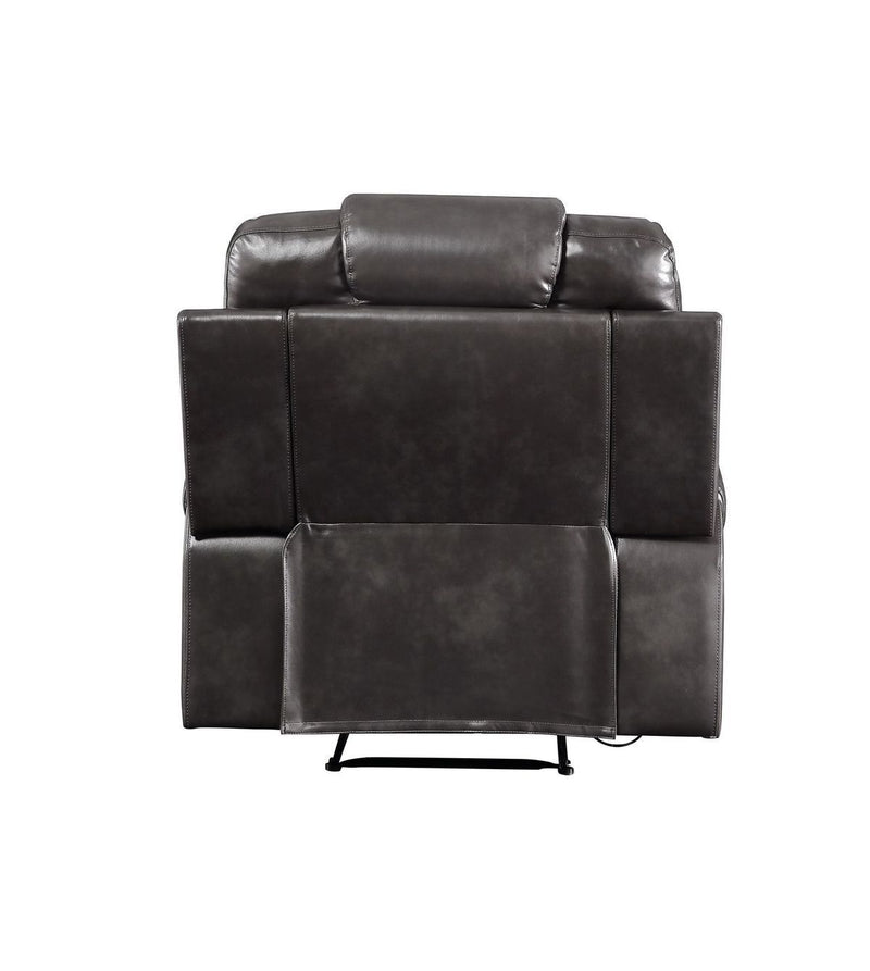 Braylon Recliner (Motion), Magnetite PU