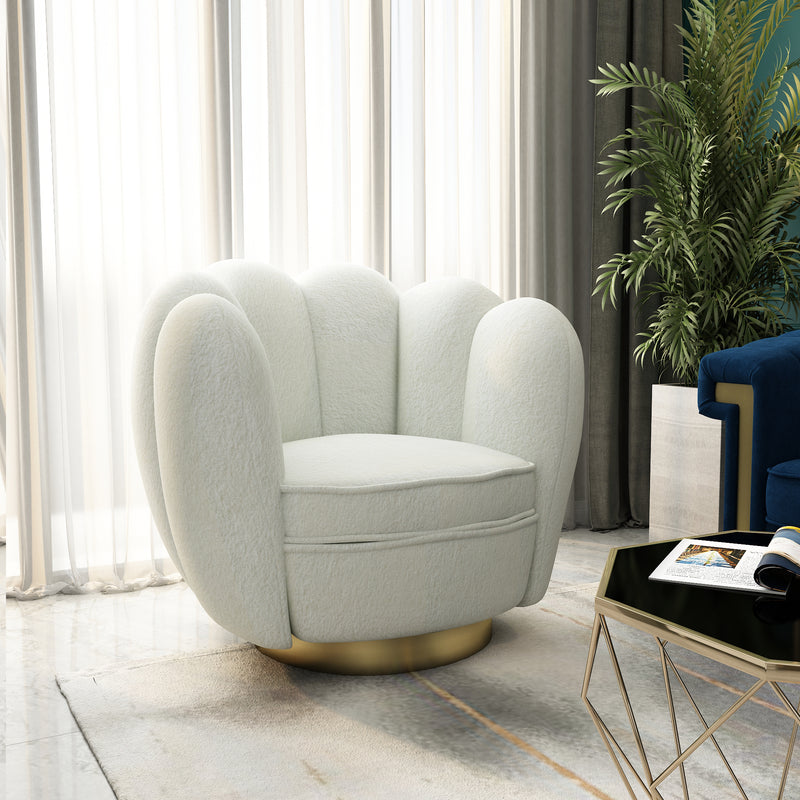Modern swivel accent chair barrel chair for hotel living room / Modern leisure chair