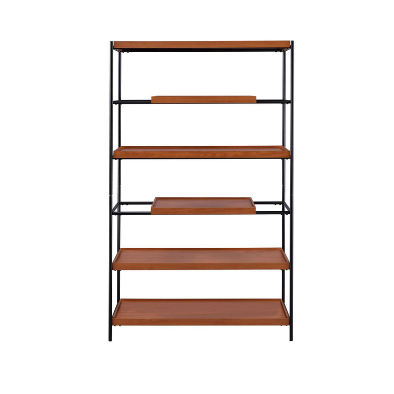 Bookshelf, Honey Oak & Black