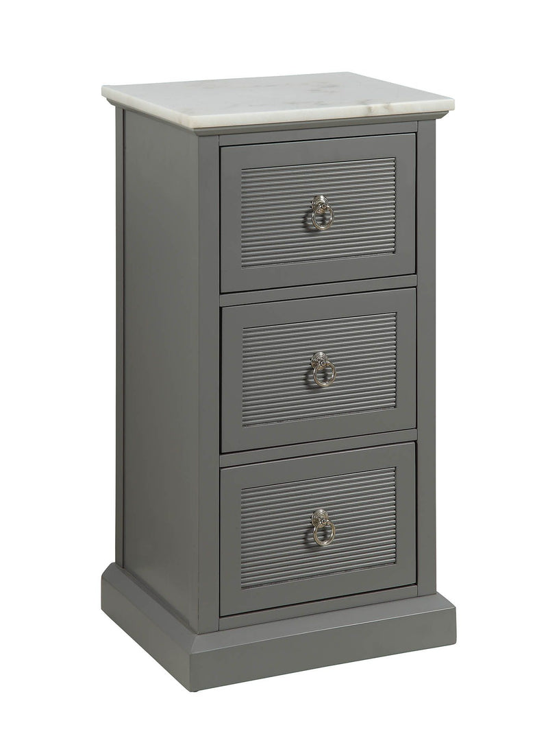 Cabinet in Marble & Gray