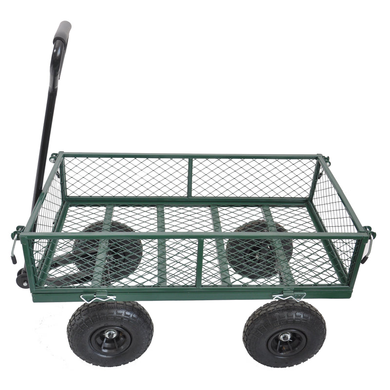 Wagon Cart Garden cart trucks make it easier to transport firewood