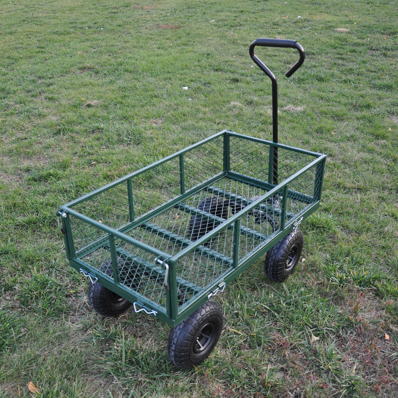 Wagon Cart Garden cart trucks make it easier to transport firewood