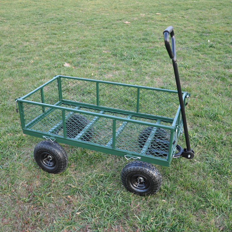 Wagon Cart Garden cart trucks make it easier to transport firewood