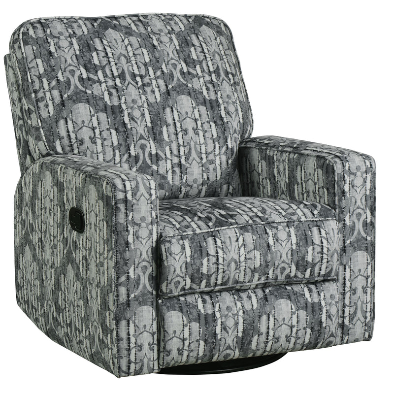 Manual Recliner Chair, 360° Swivel and Rocking Accent Chair - Bedroom & Living Room Reclining Sofa