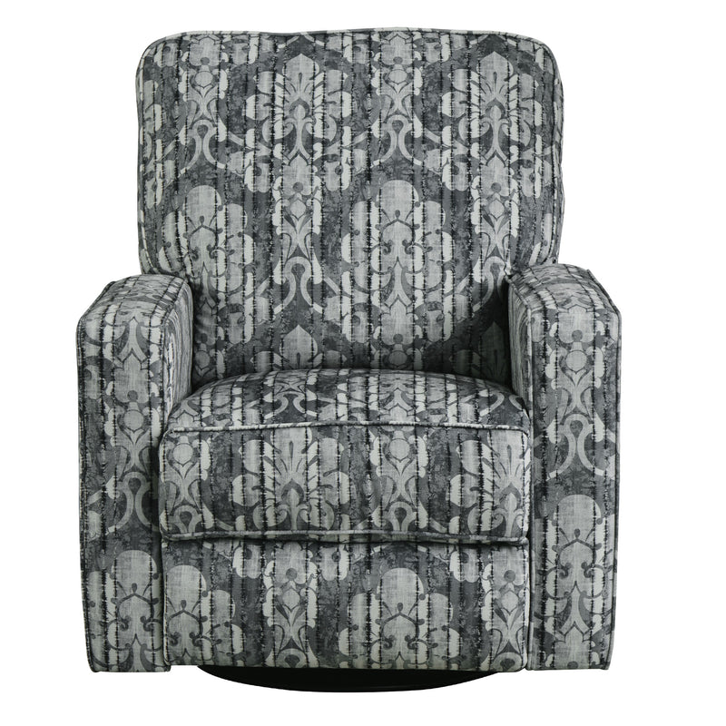 Manual Recliner Chair, 360° Swivel and Rocking Accent Chair - Bedroom & Living Room Reclining Sofa