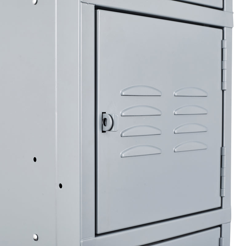 5 Tier Metal Locker Storage Cabinet