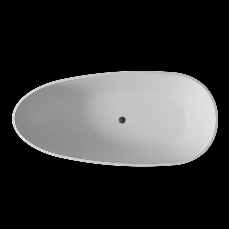 Solid Surface Freestanding Bathtub