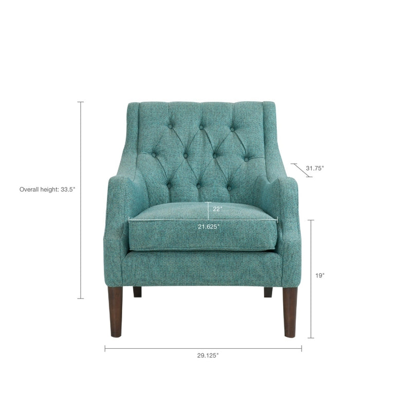 Qwen Button Tufted Accent Chair