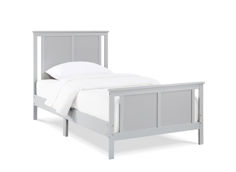 Connelly Reversible Panel Twin Bed Gray/Rockport Gray
