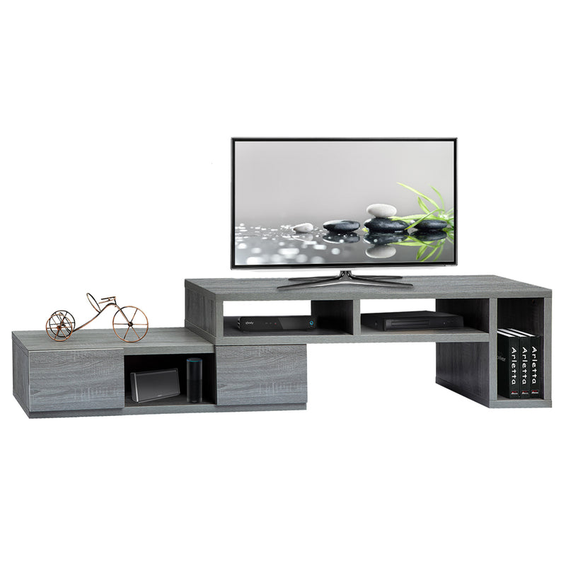 Techni Mobili Adjustable TV Stand Console for TV\'s Up to 65"