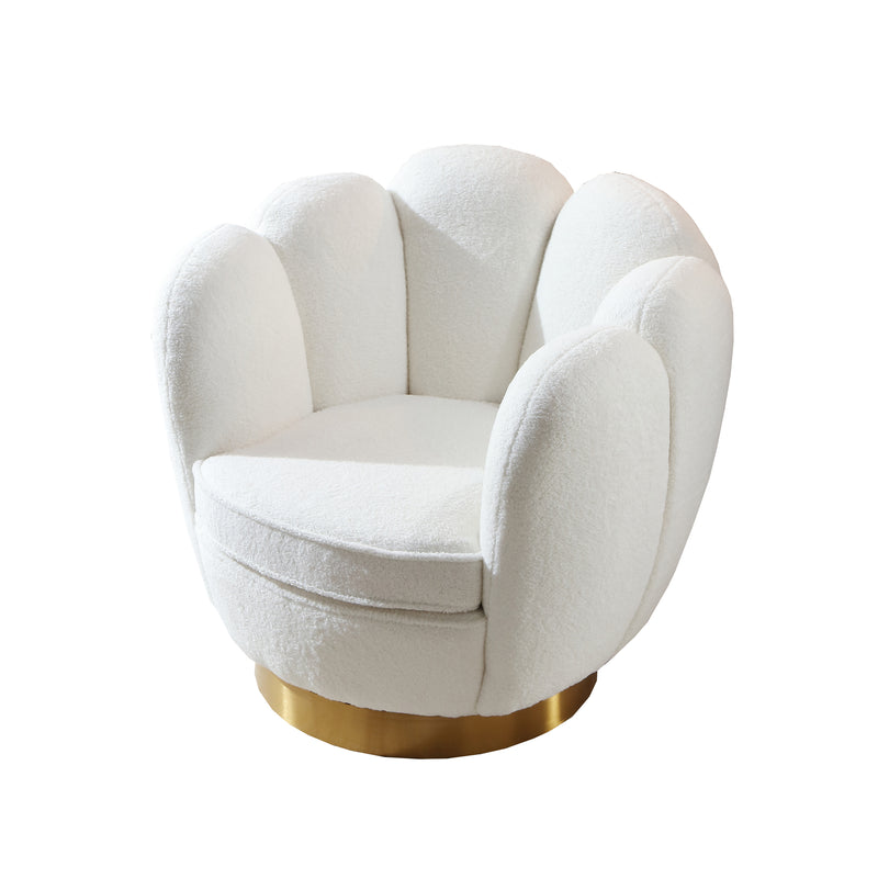 Modern swivel accent chair barrel chair for hotel living room / Modern leisure chair