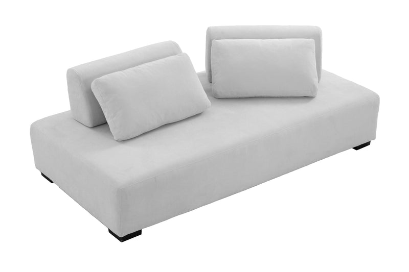 Morden Sofa Minimalist Modular Sofa Sofadaybed Ideal for living, family, bedroom, and guest spaces Beige
