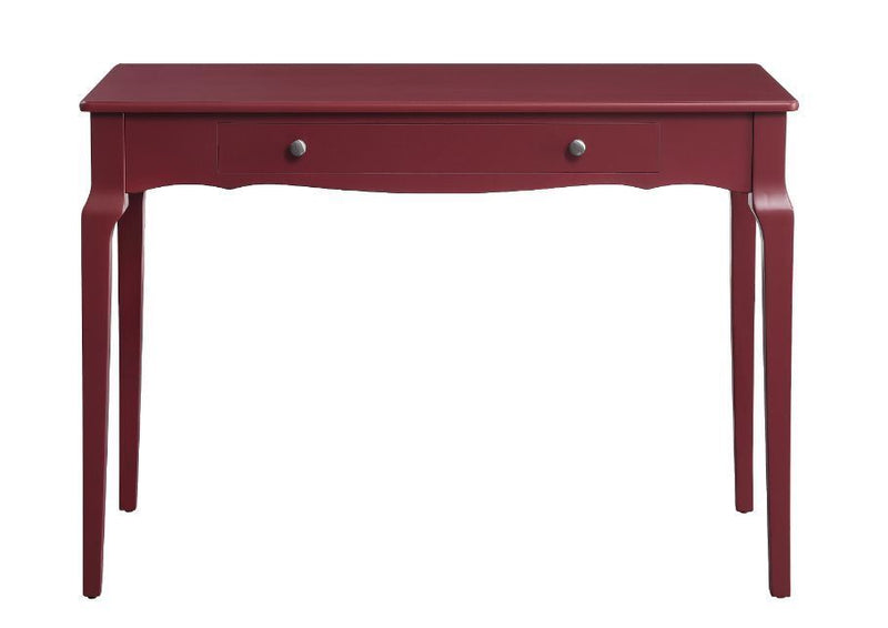 Alsen Writing Desk, Red Finish YF