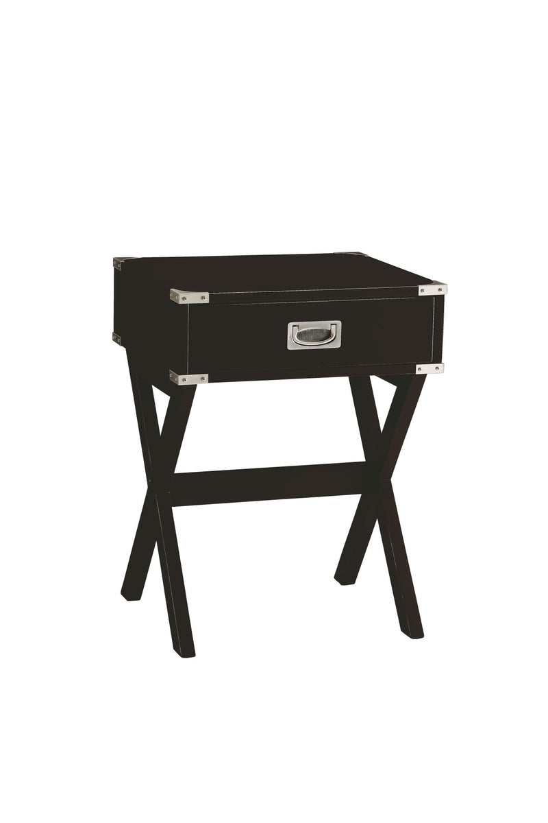 Babs End Table in Black