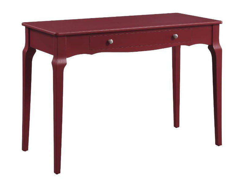 Alsen Writing Desk, Red Finish YF