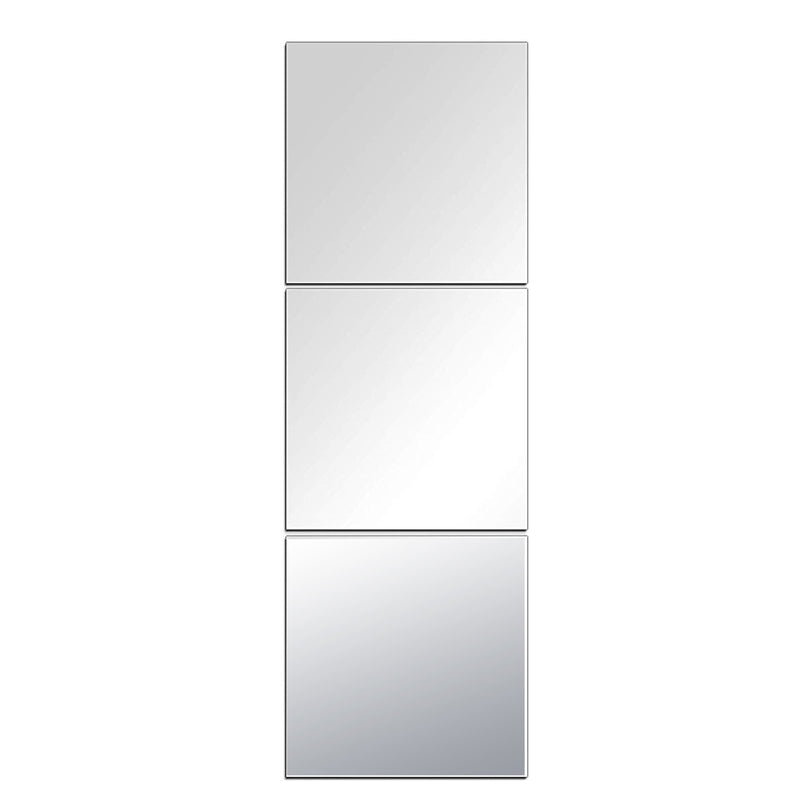 Wall Mirrors Flexible Real Glass Flat Frameless