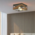 Living Room Adjustable Rustic Ceiling Geometric Lamp