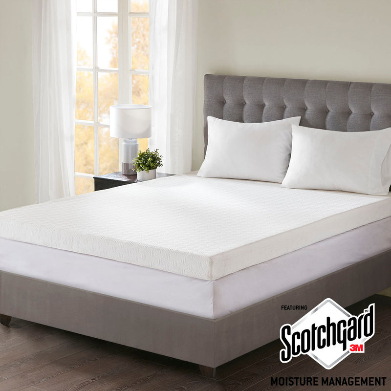 Tiramisubest 4" Memory Foam Mattress Topper